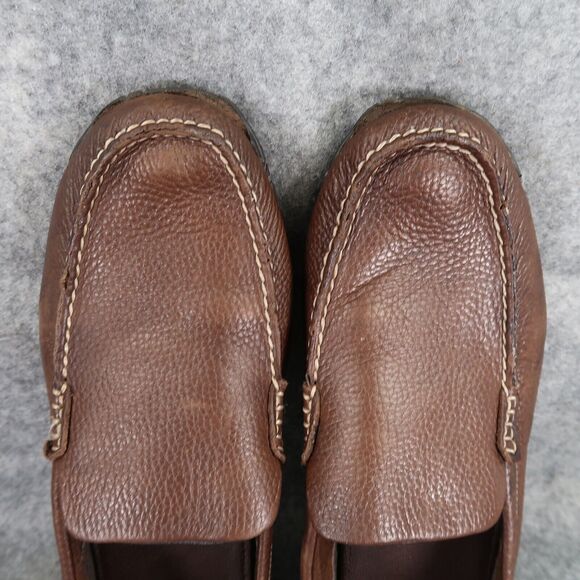 Bass Shoes Mens 11 Slip On Driving Loafers Brown Leather Classic Cristo Comfort main image 13